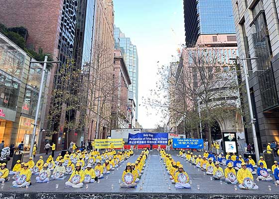 悉尼举行七·二零反迫害25周年集会